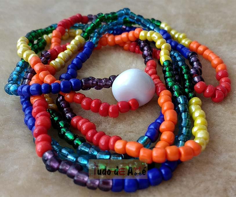 Guia Fio de Conta Povo Cigano 7 cores