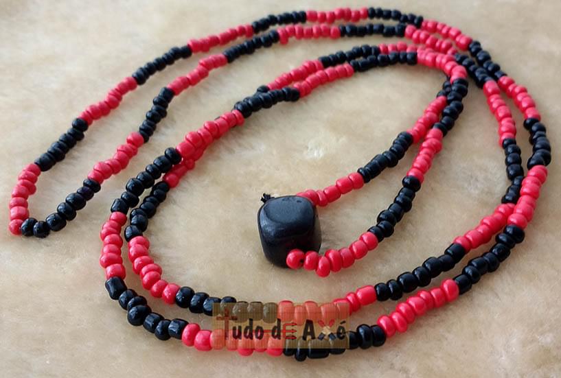 Guia fio de conta exu